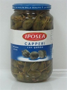 CAPPERI CON GAMBO IN ACETO ML.580 IPOSEA